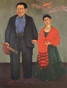 Frida Kahlo Frieda and Diego Rivera oil painting reproduction